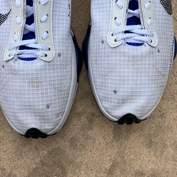 Nike Air Zoom Type SE White Royal Blue Men's Sneakers Size 8 - Picture 8 of 13